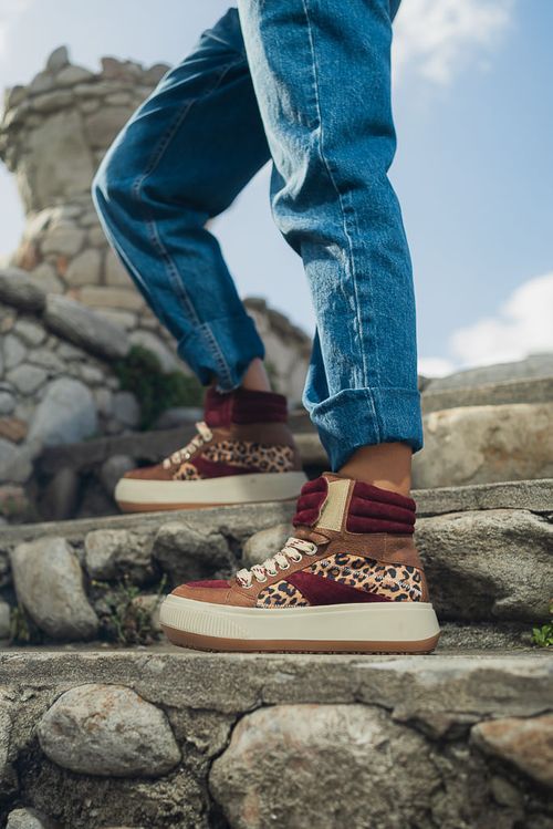 Zapatillas Morys Leopardo
