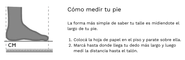 Tabla de talles